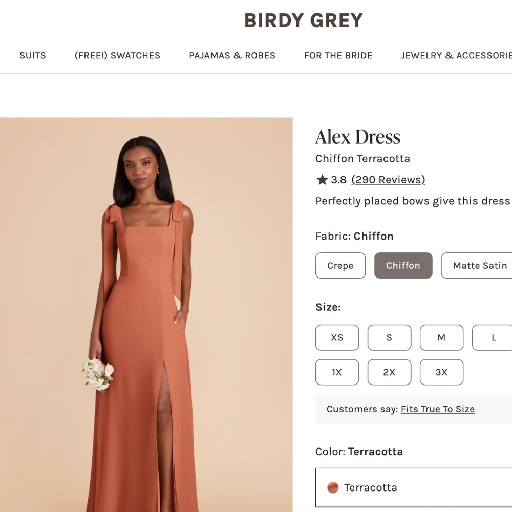 Birdy Grey Alex Chiffon Dress